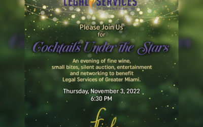 James Meyer Named to the Host Committee of the Cocktails Under the Stars event to benefit Legal Services of Greater Miami