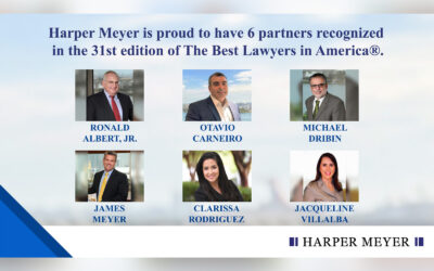 Six Harper Meyer Partners Recognized in the 31st Edition of The Best Lawyers in America