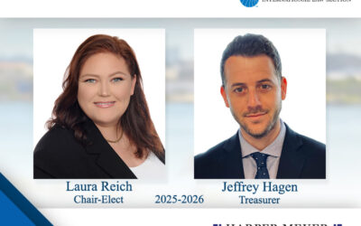 Harper Meyer Partner Laura Reich Elected Chair-Elect and Partner Jeff Hagen Elected Treasurer of the International Law Section of The Florida Bar